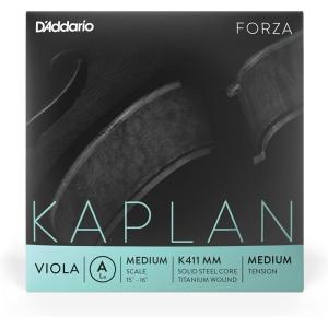 imageDAddario Kaplan Forza Viola Strings  Full Set  K410 SM  Viola Strings  Short Scale Medium TensionA String