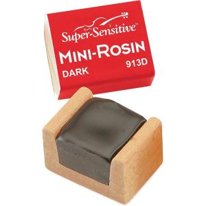 imageDAddario Mini Rosin  Super Sensitive Rosin  Violin Rosin Cello Rosin Viola Rosin  Bow Rosin  Apply Easily with Quick Response  Dark  48 Pack