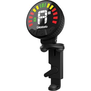 imageDAddario Nexxus 360 Rechargeable Violin Tuner  Clip On Tuner for Violin  Auto Powers Off  Adjustable Full Color LED ScreenViolin