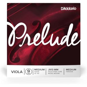 imageDAddario Prelude Viola Single G String Medium Scale Medium TensionG String