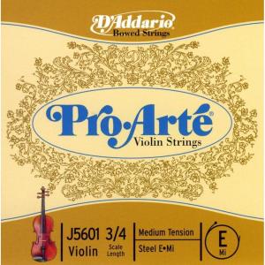 imageDAddario ProArt Violin 10Blk E 34 Med J560134MB10