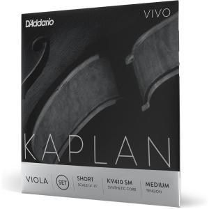 imageDAddario Kaplan Vivo Viola Strings  Full Set  KV410 SM  Viola Strings  Short Scale Medium TensionFull Set