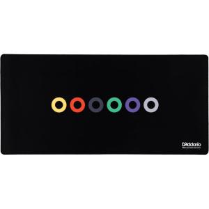imageDAddario Premium String Change Mat  Featuring Colored Ball Ends Imagery  374 x 177 x 016