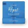 imageDAddario Woodwinds  Royal Bb Clarinet Reeds  B Flat Clarinet Reeds  Reeds for Clarinet  Clarinet Bb Reeds  Strong Spine  Filed Cut  Strength 50 10Pack25Pack