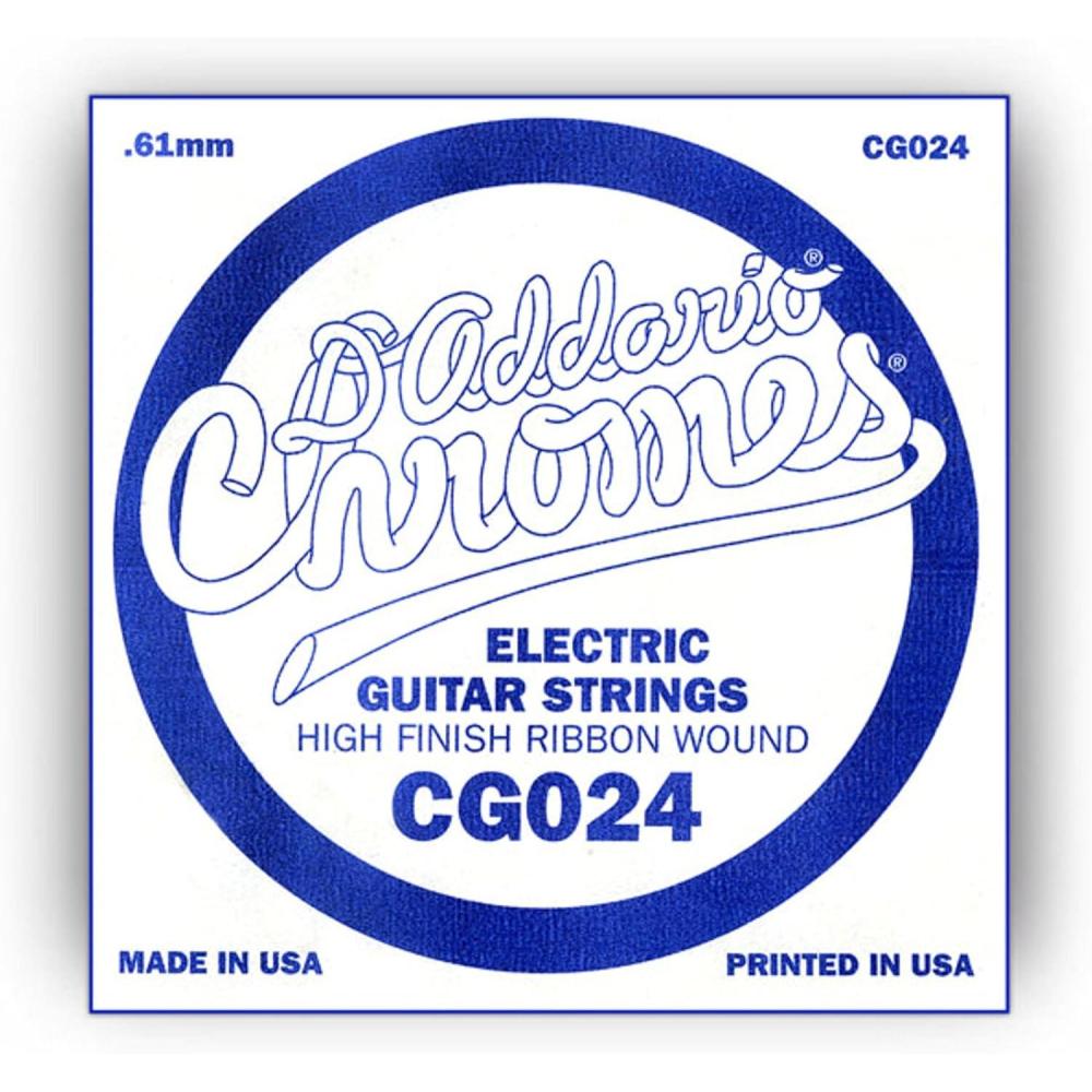 imageDAddario CG038 Flat Wound Electric Guitar Single String 038024 gauge