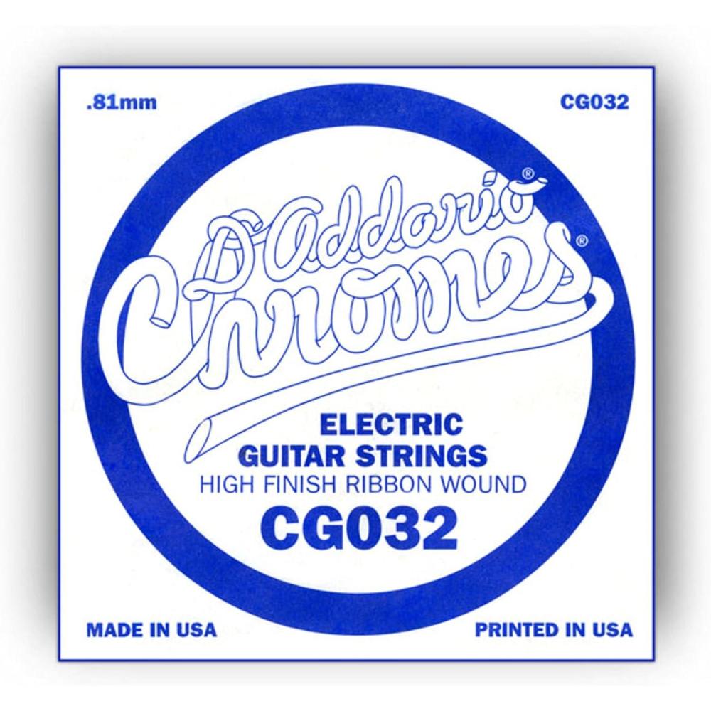 imageDAddario CG038 Flat Wound Electric Guitar Single String 038032 gauge