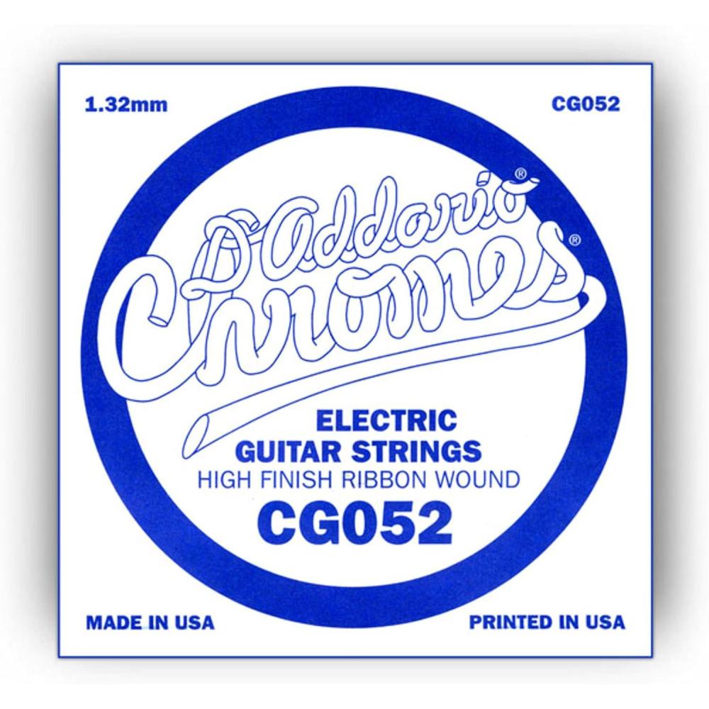 imageDAddario CG038 Flat Wound Electric Guitar Single String 038052 gauge