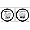 imageDAddario LE010 Plain Steel Loop End Single String 010013 guage Pack of 2