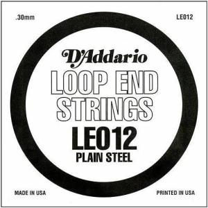imageDAddario LE010 Plain Steel Loop End Single String 010012 guage