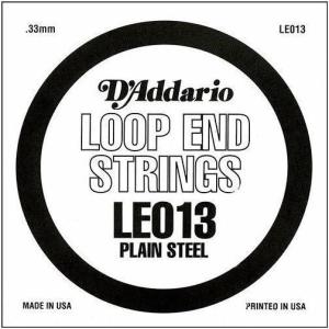 imageDAddario LE010 Plain Steel Loop End Single String 010013 guage