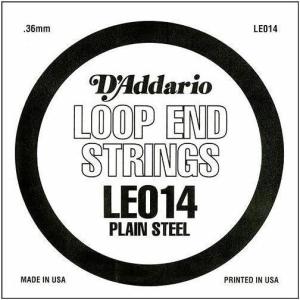 imageDAddario LE010 Plain Steel Loop End Single String 010014 guage